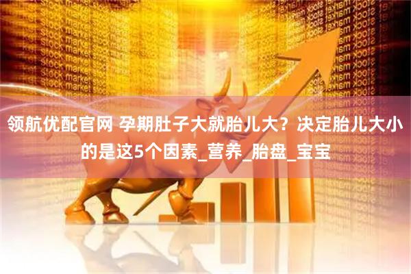 领航优配官网 孕期肚子大就胎儿大？决定胎儿大小的是这5个因素_营养_胎盘_宝宝